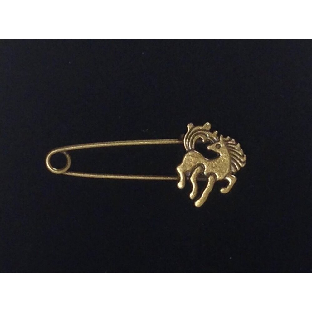 Bronze Pony Stock Tie Pin Horse Show Ratcatcher Fox Hunting Eventing Dressage - Picture 2 of 2